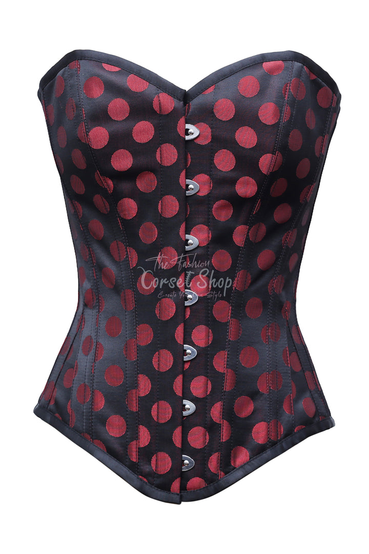 Barbara Polka Dot Overbust Corset