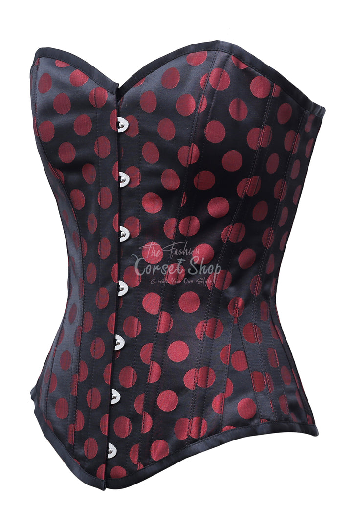 Barbara Polka Dot Overbust Corset