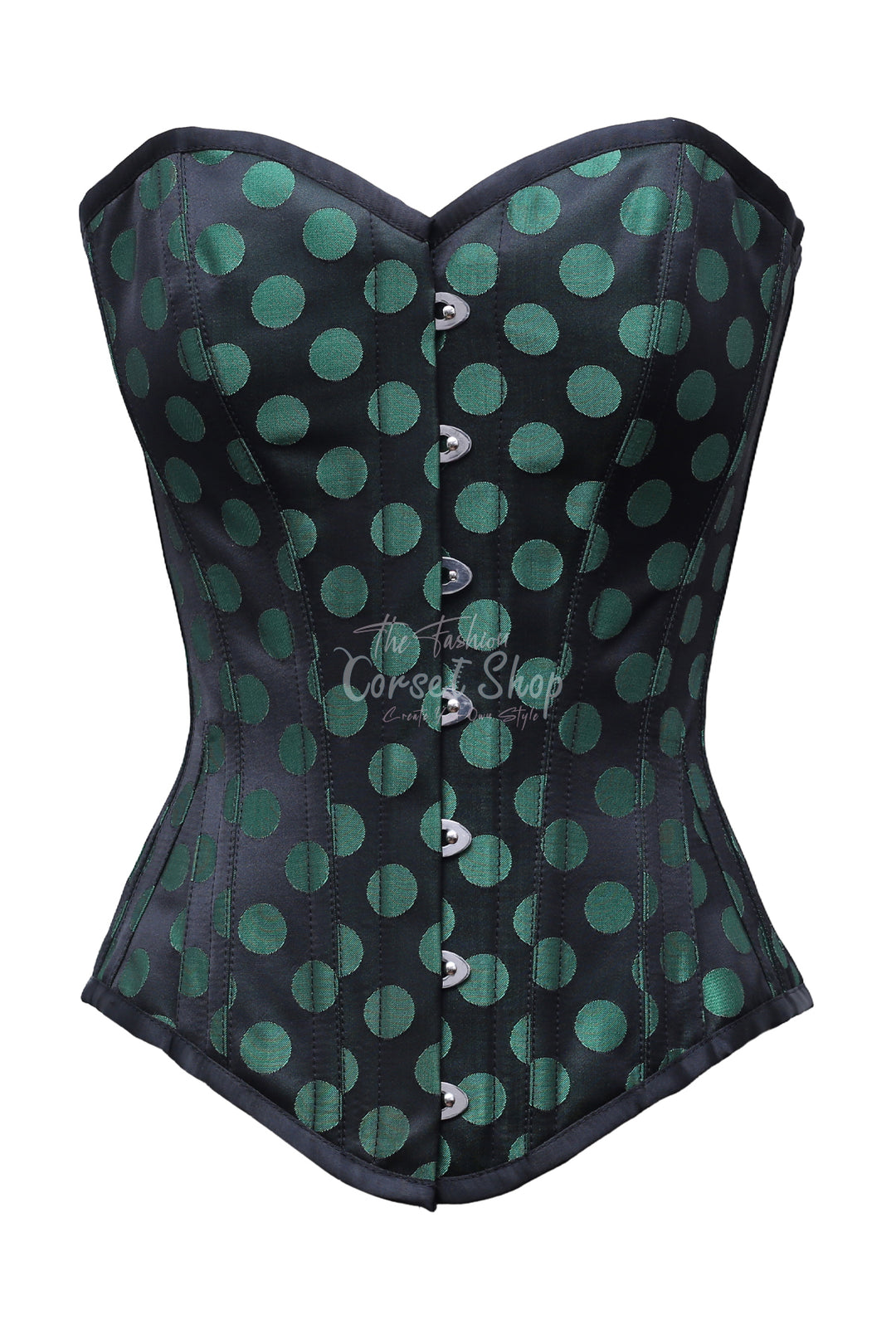Barbara Polka Dot Overbust Corset