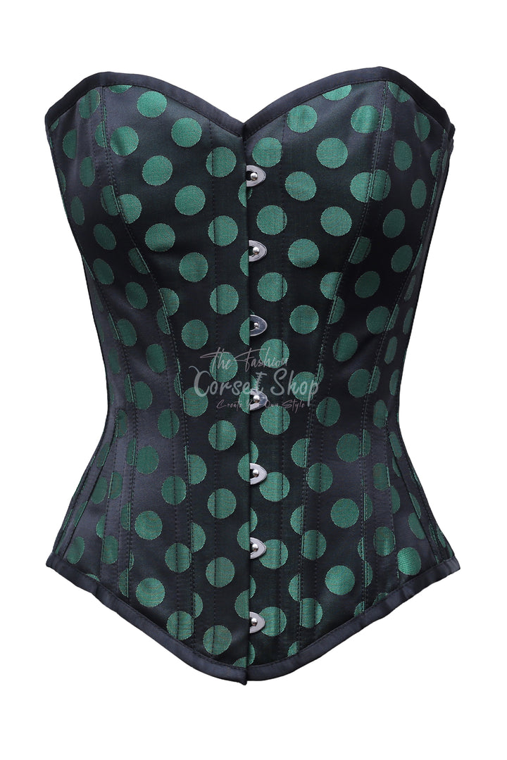 Barbara Polka Dot Overbust Corset