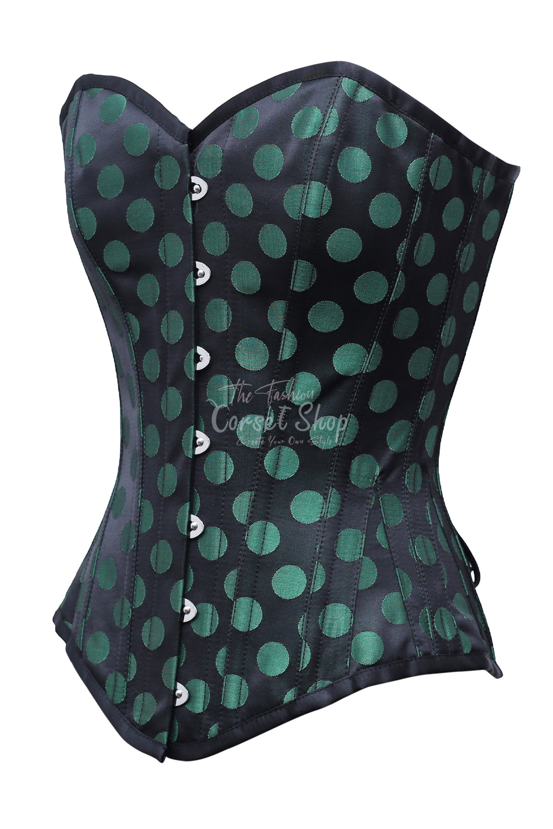 Barbara Polka Dot Overbust Corset