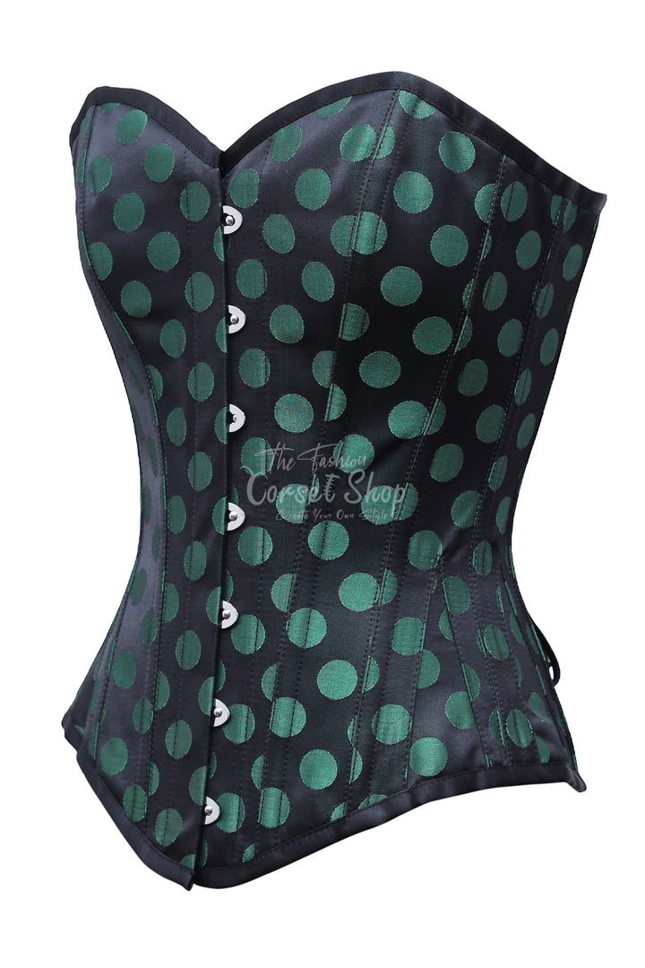 Barbara Polka Dot Overbust Corset