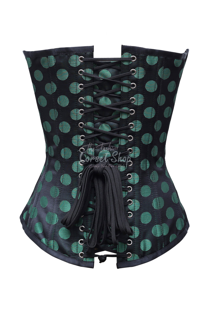 Barbara Polka Dot Overbust Corset