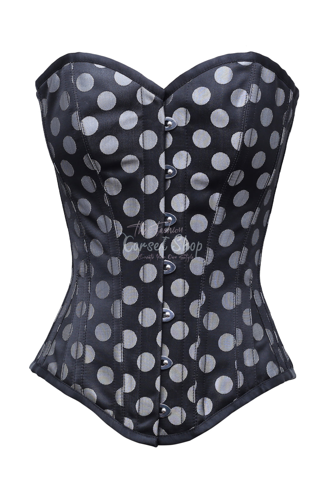 Barbara Polka Dot Overbust Corset