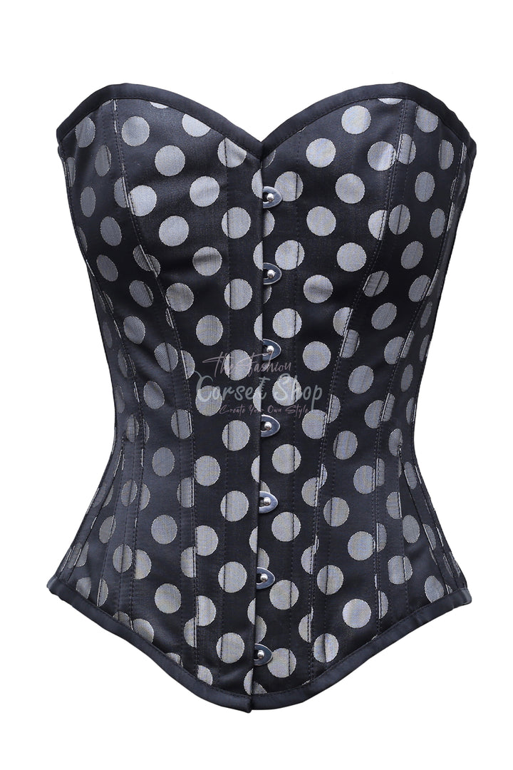 Barbara Polka Dot Overbust Corset