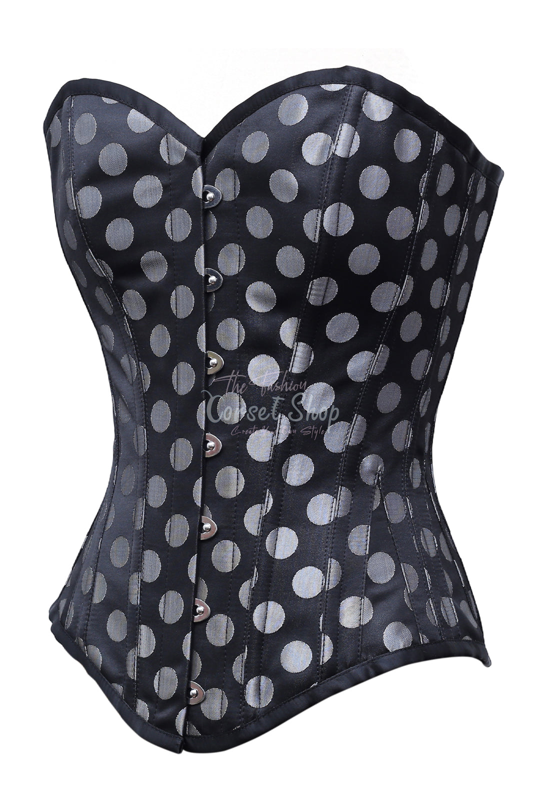 Barbara Polka Dot Overbust Corset