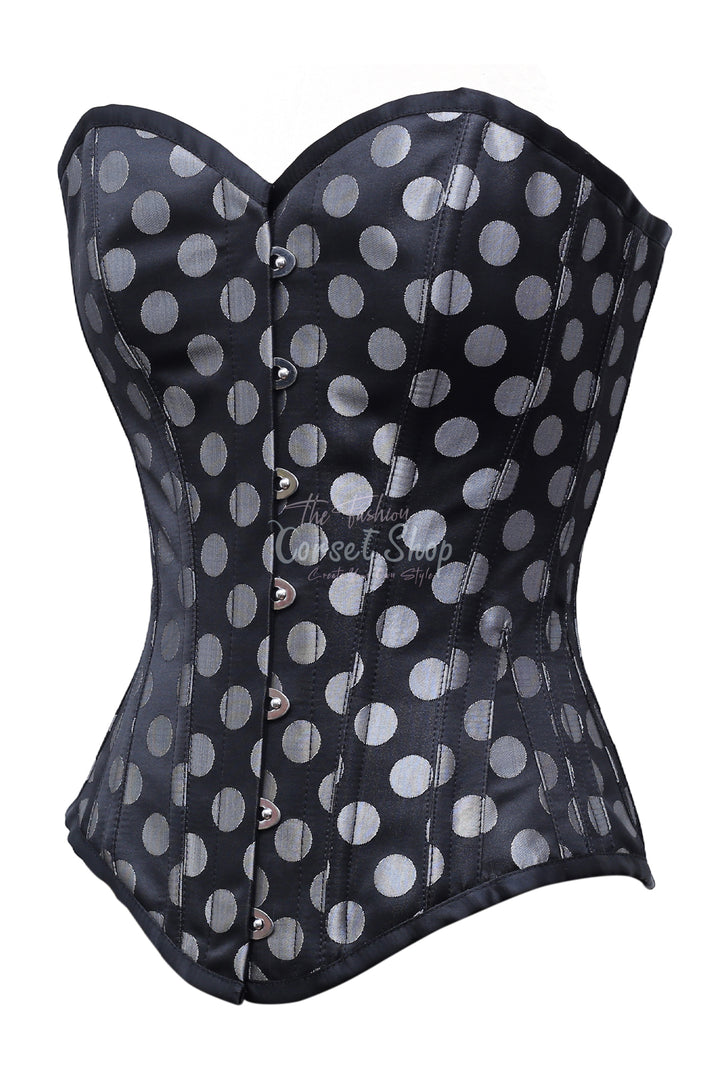Barbara Polka Dot Overbust Corset