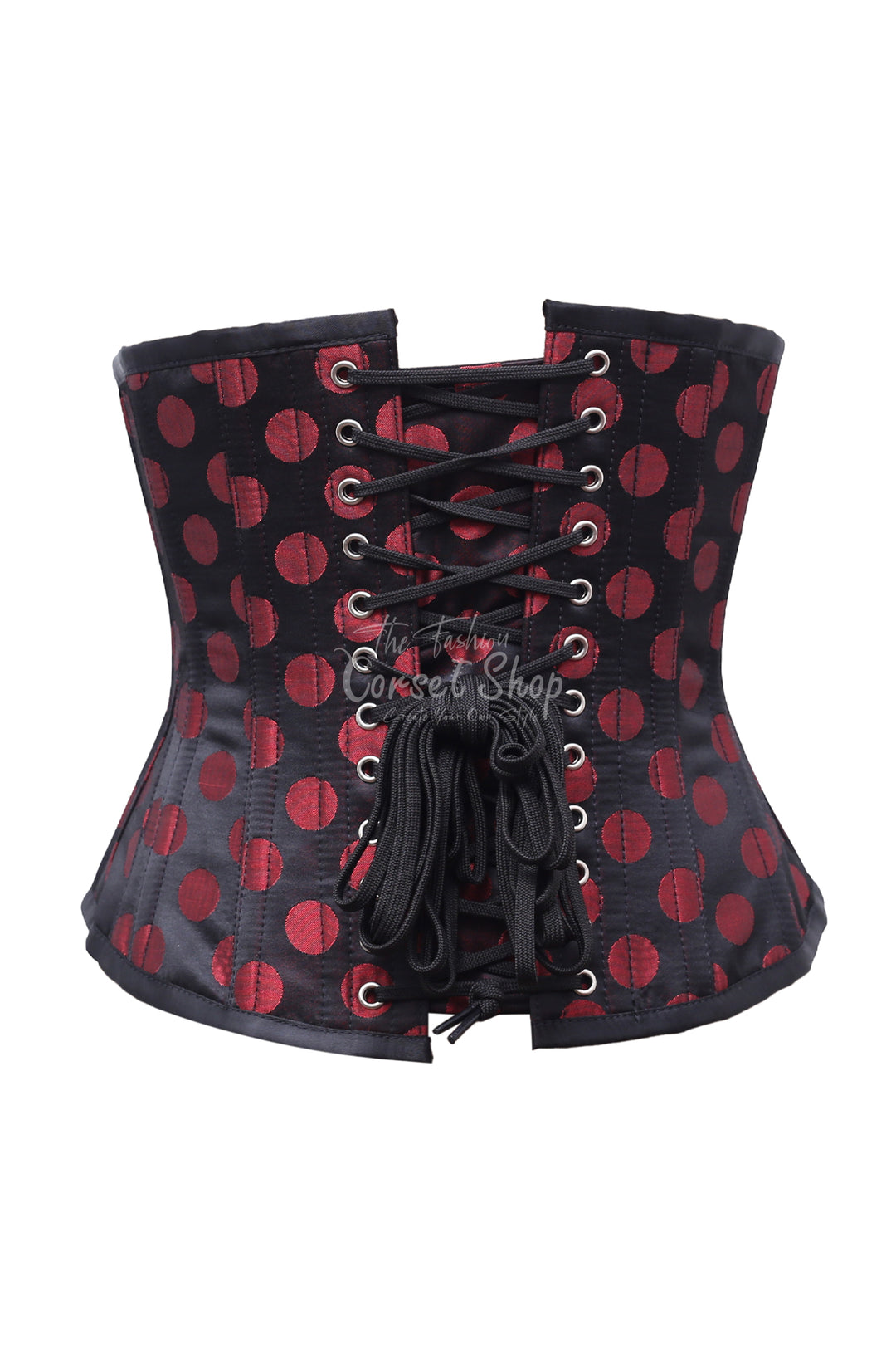 Bondi Polka Dot Base Brocade Underbust Corset