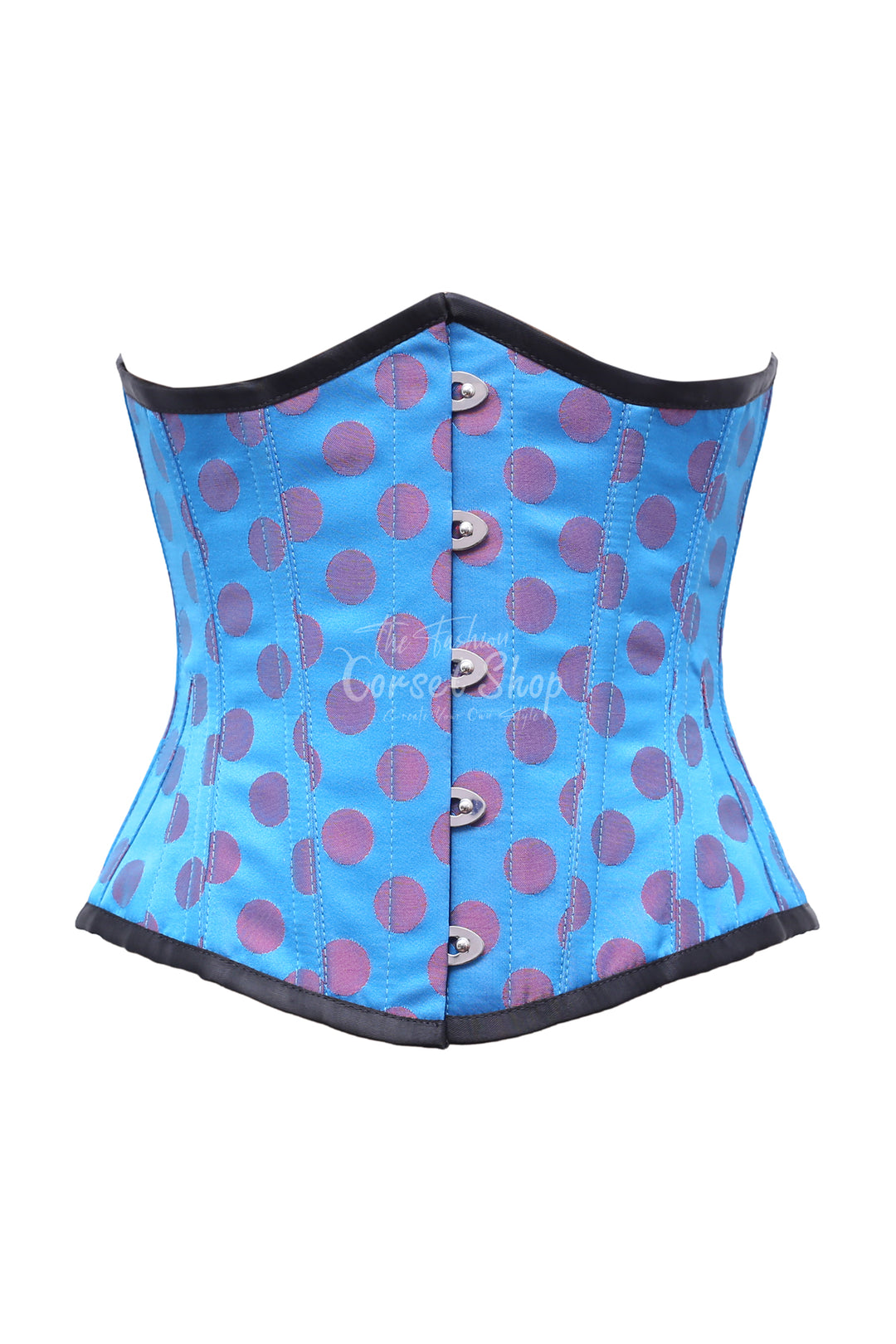 Bondi Polka Dot Base Brocade Underbust Corset