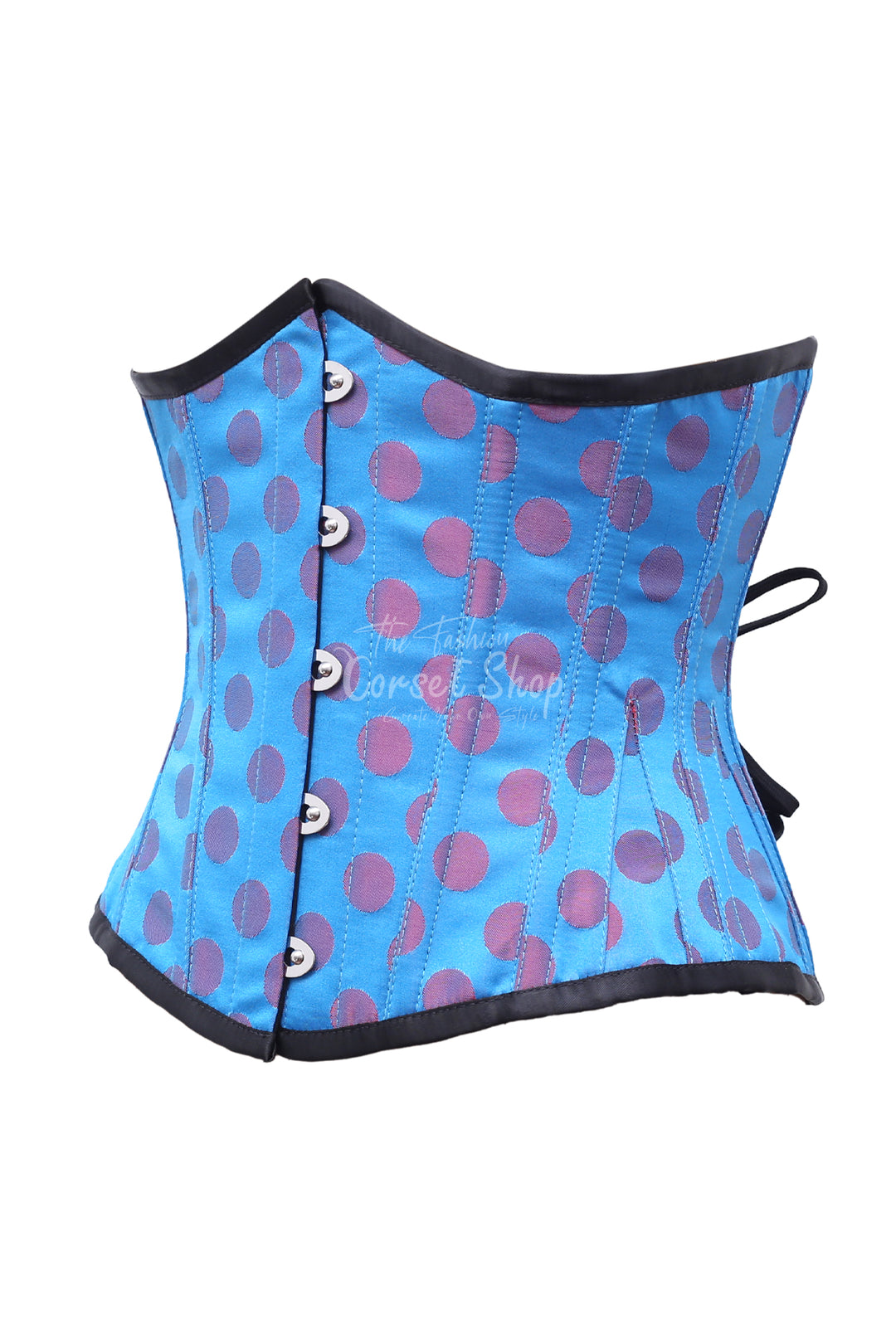 Bondi Polka Dot Base Brocade Underbust Corset