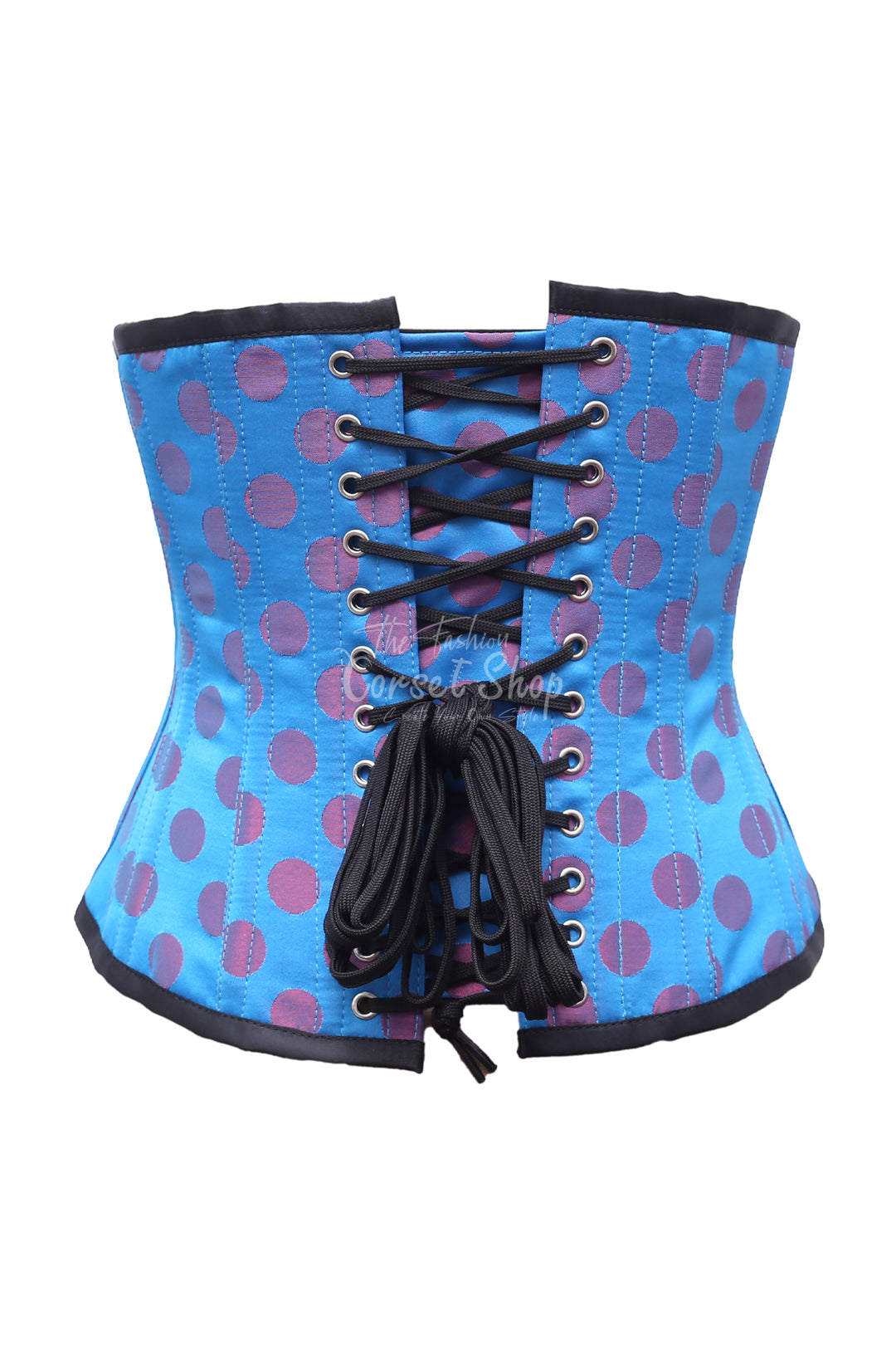 Bondi Polka Dot Base Brocade Underbust Corset