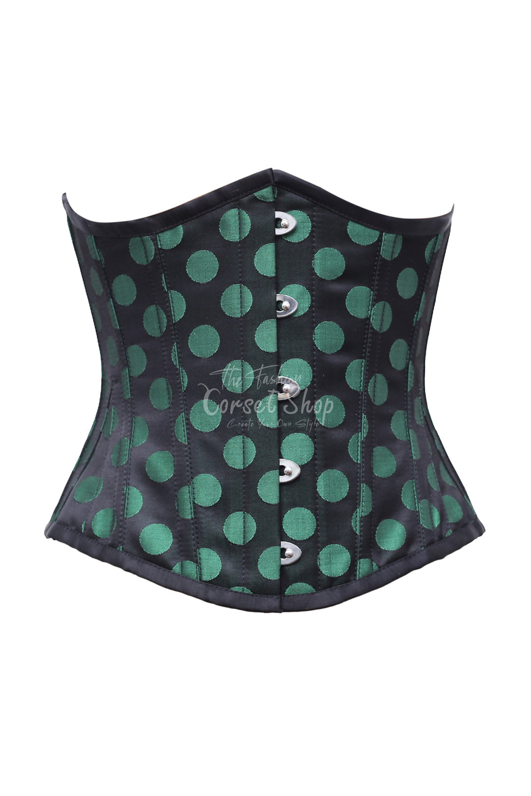 Bondi Polka Dot Base Brocade Underbust Corset