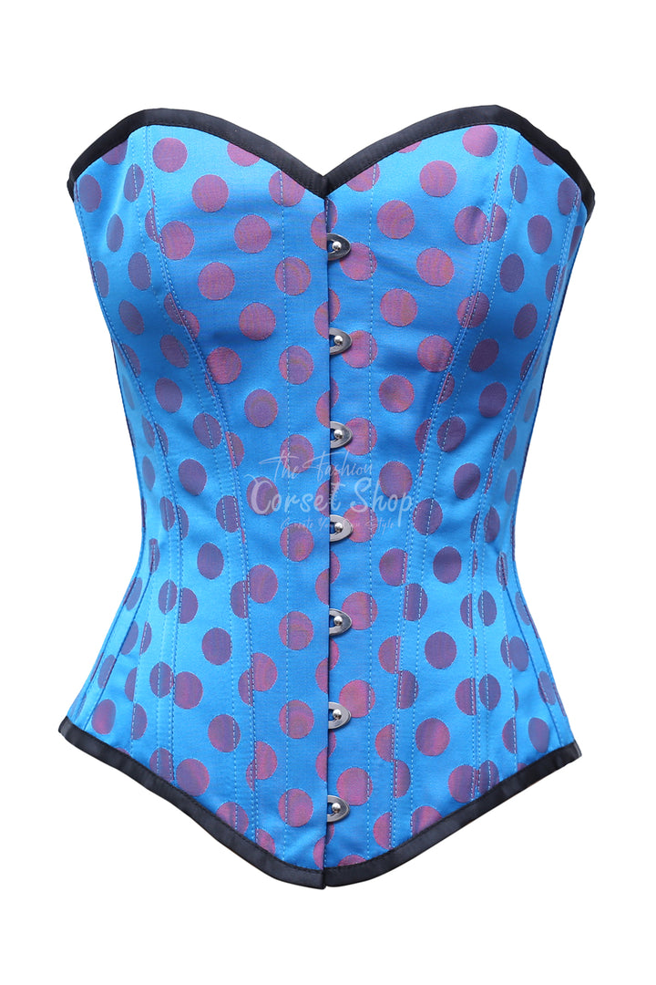 Barbara Polka Dot Overbust Corset