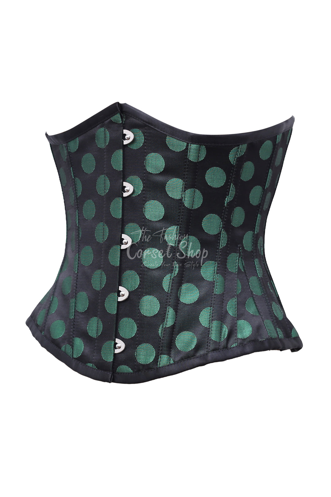 Bondi Polka Dot Base Brocade Underbust Corset