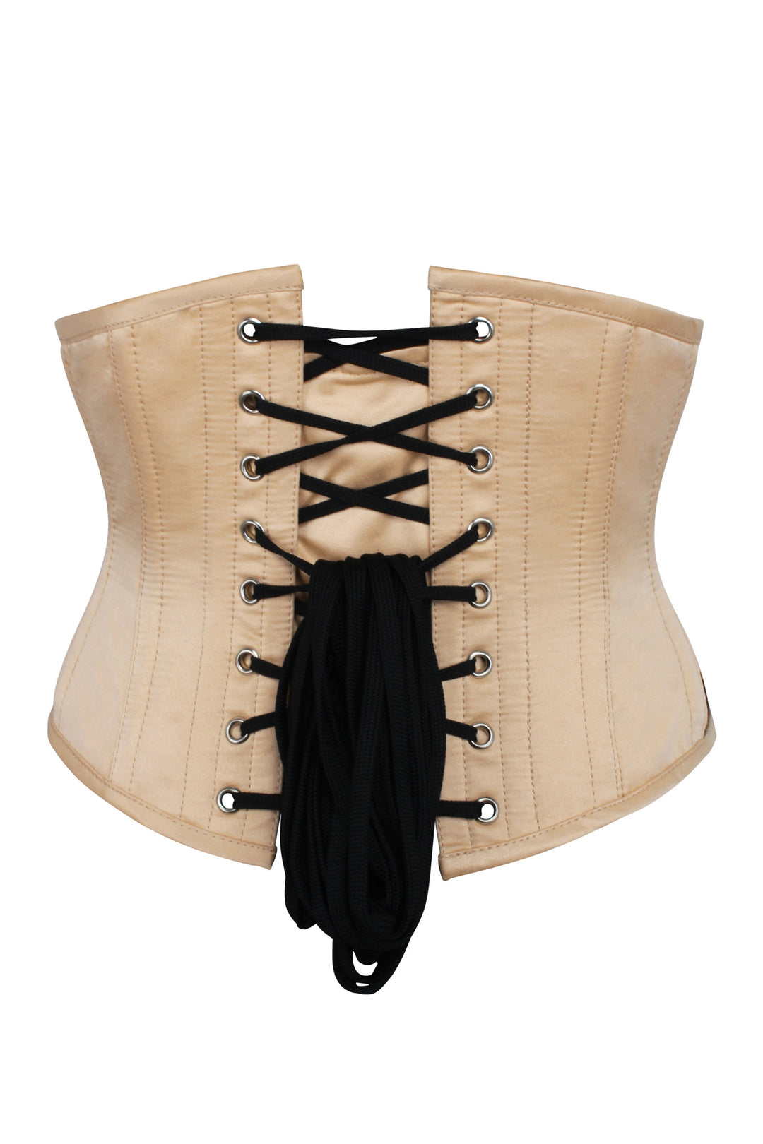 Marie Beige Mesh Underbust Corset