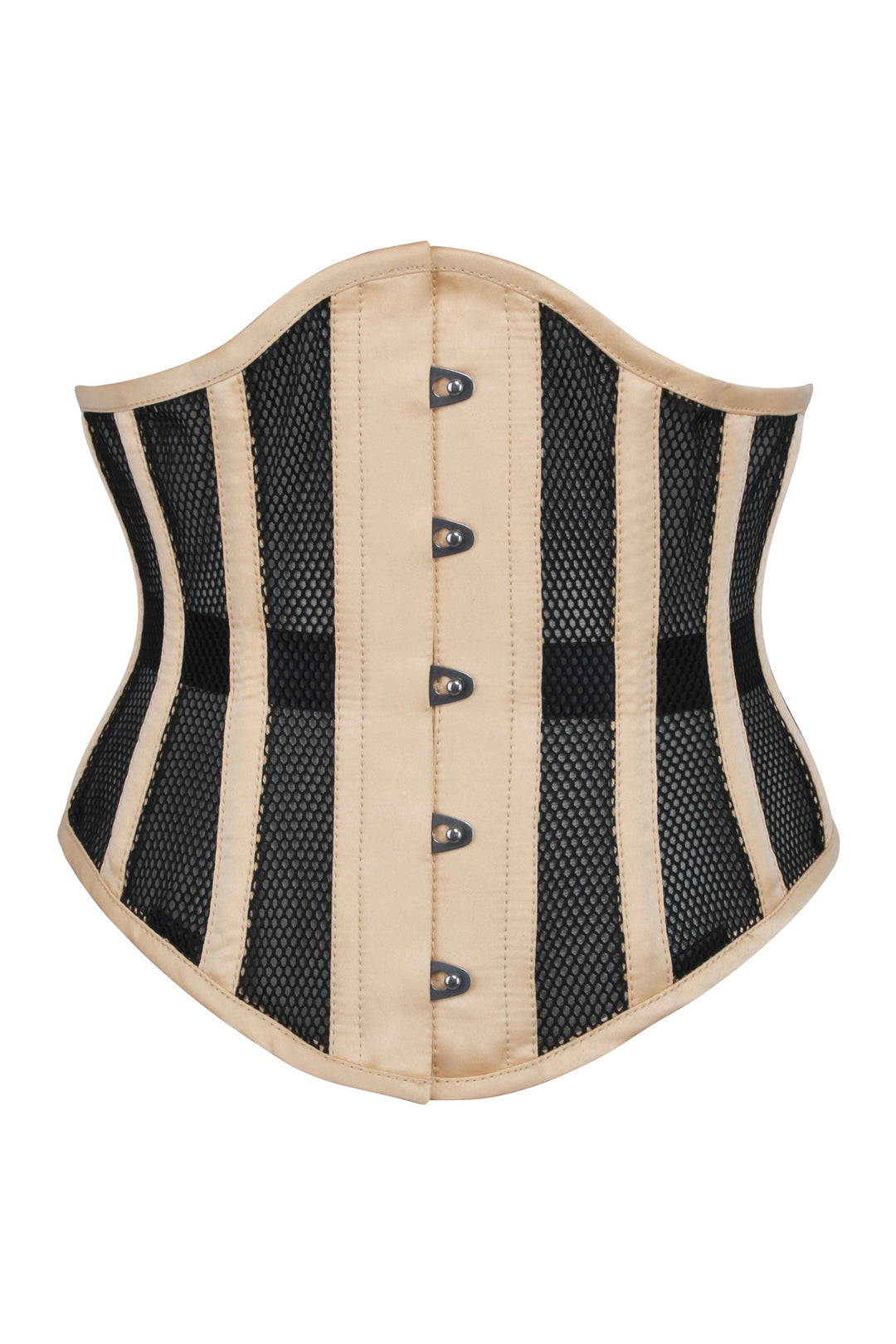 Marie Beige Mesh Underbust Corset