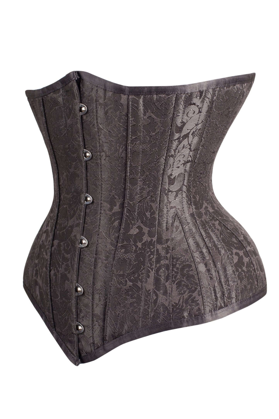Cruze Black Brocade Underbust Corset