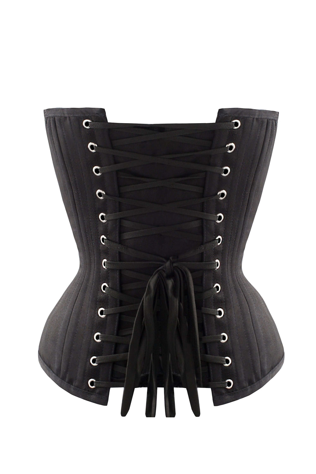 Zorgi Black Cotton Overbust Corset
