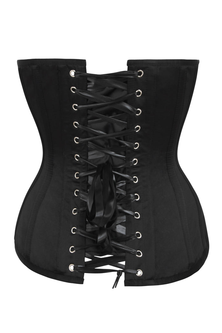 Pihjl Black Overbust Mesh Corset
