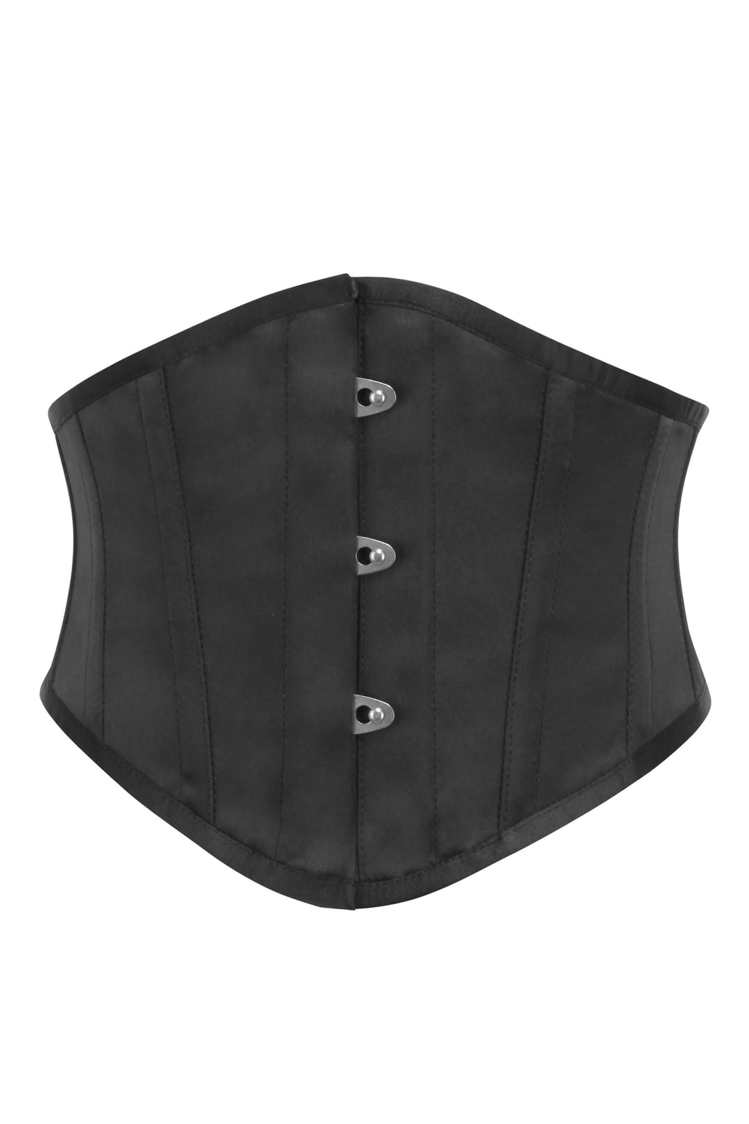 Inglis Black Satin Underbust Corset