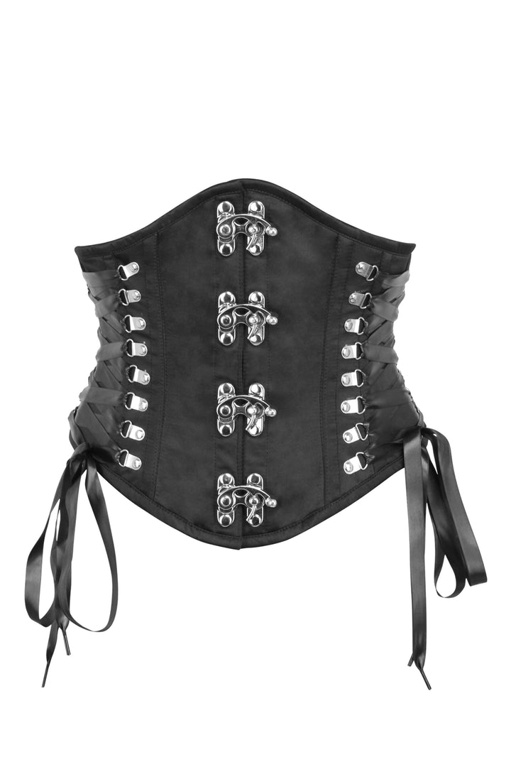 Breetz Black Steampunk Corset