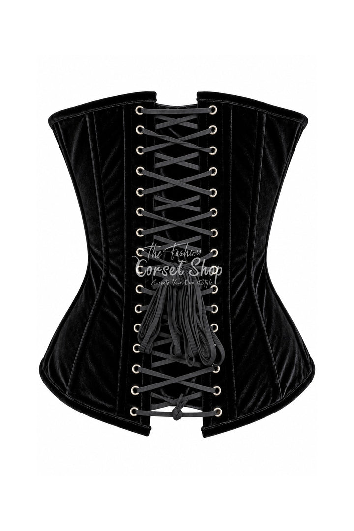 Snizder Velvet Overbust Corset