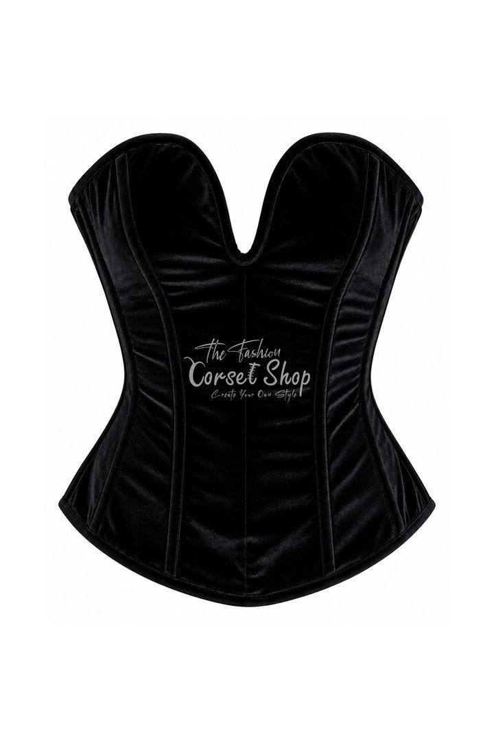 Snizder Velvet Overbust Corset
