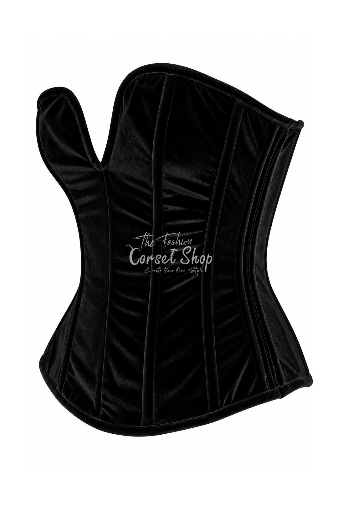 Snizder Velvet Overbust Corset