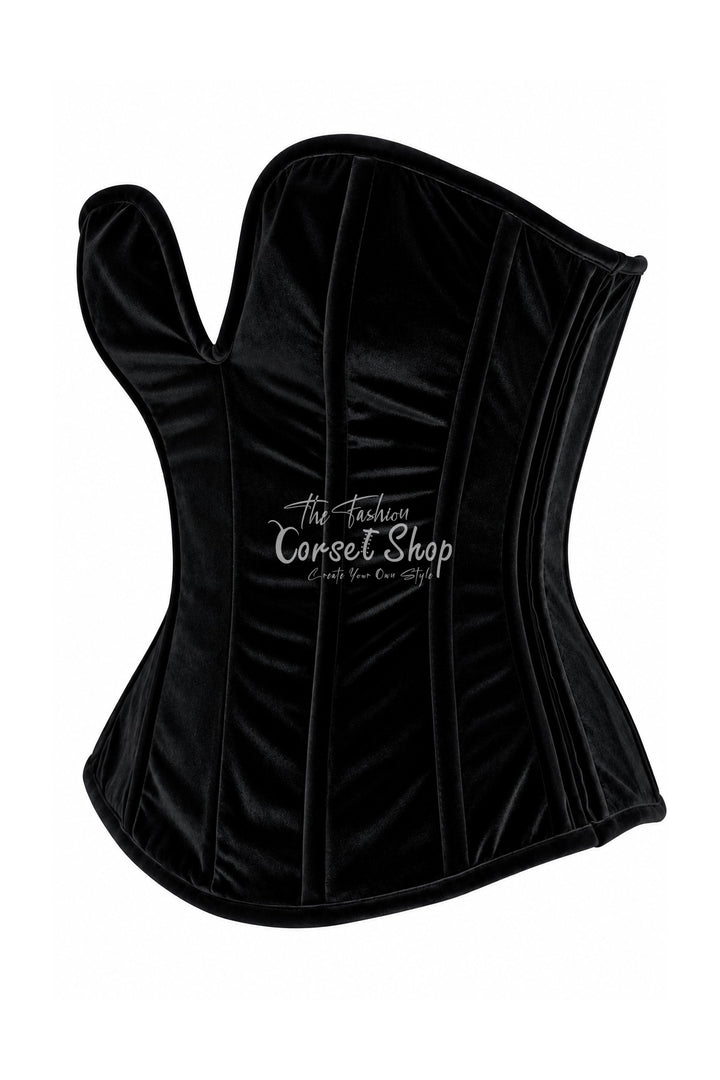 Snizder Velvet Overbust Corset