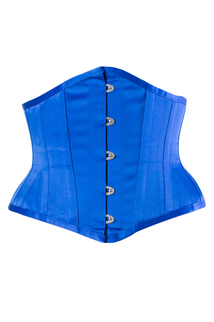 Dogett Purple Satin Underbust Corset