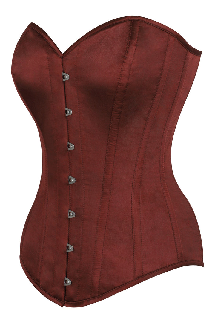 Conlim Purple Satin Overbust Corset