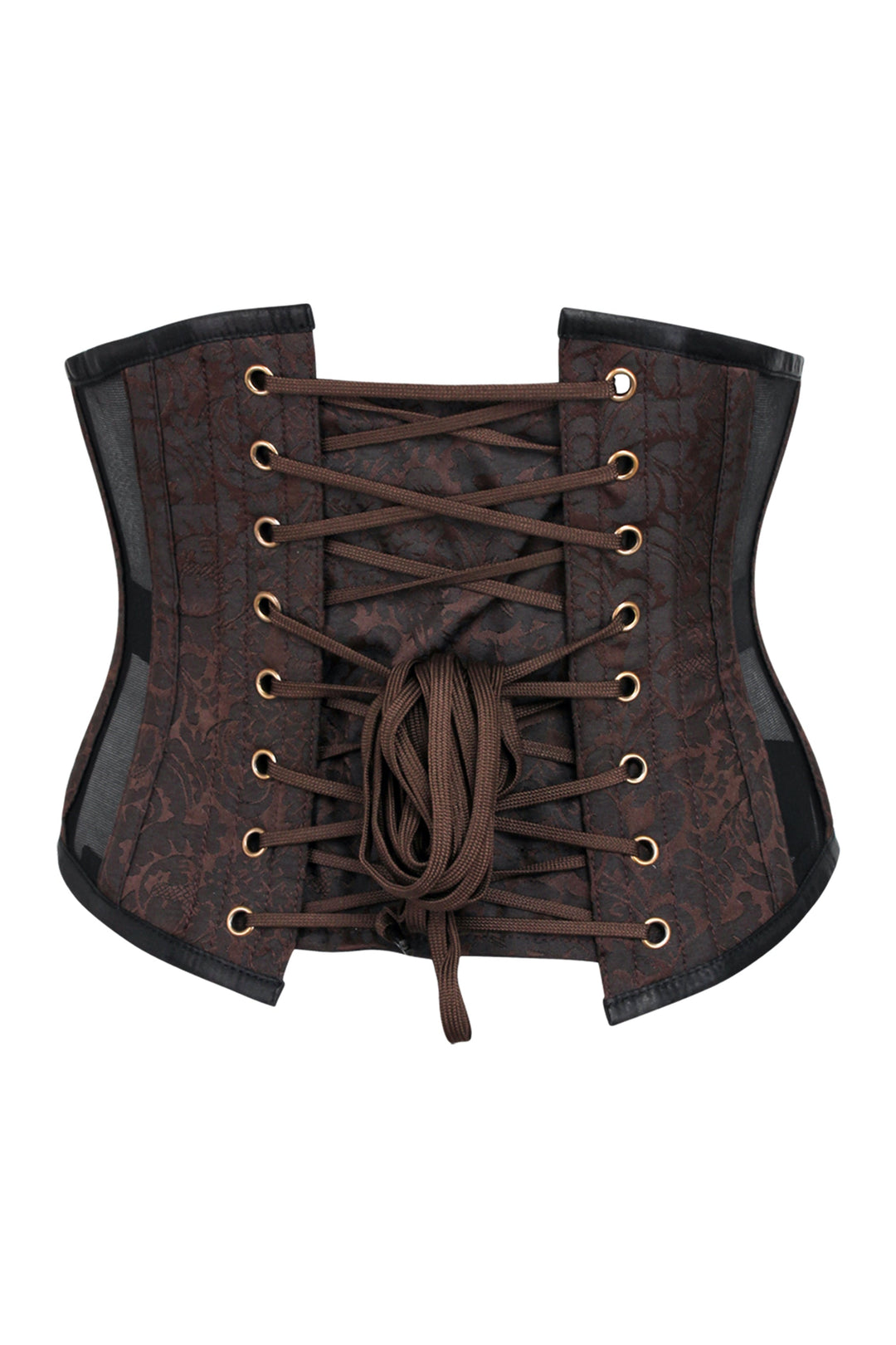 Jenez Brocade & Mesh Underbust Corset