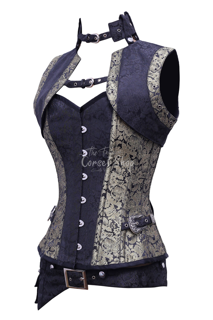 Merle Steampunk Overbust Corset