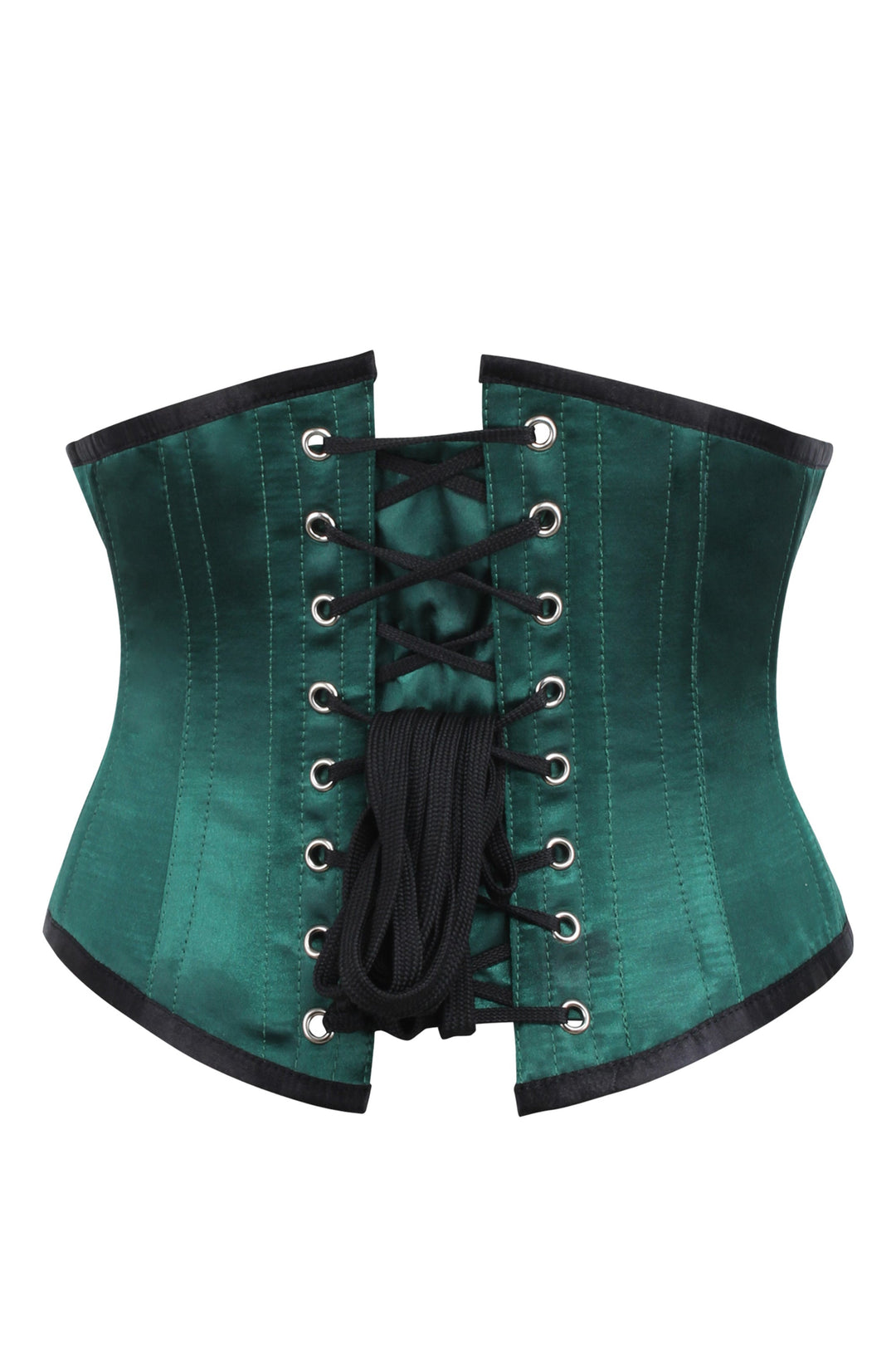 Jarry Red Satin Underbust Corset