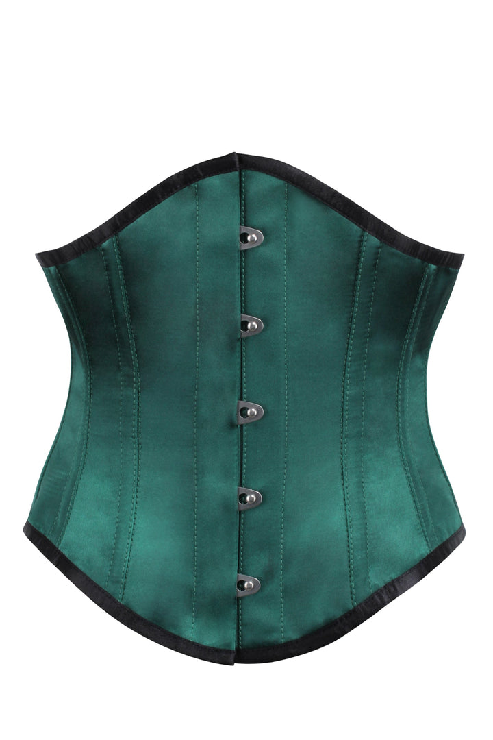 Jarry Red Satin Underbust Corset