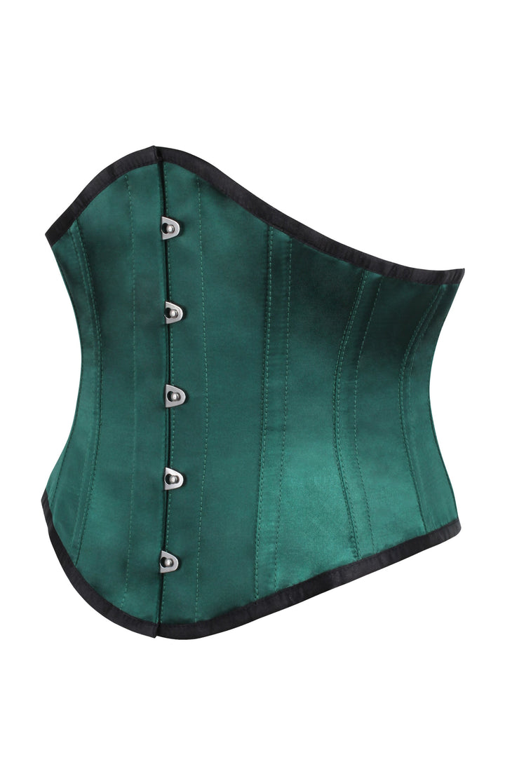 Jarry Red Satin Underbust Corset