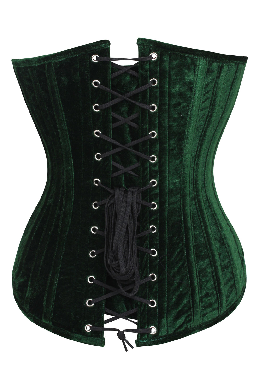 Novah Green Velvet Overbust Corset