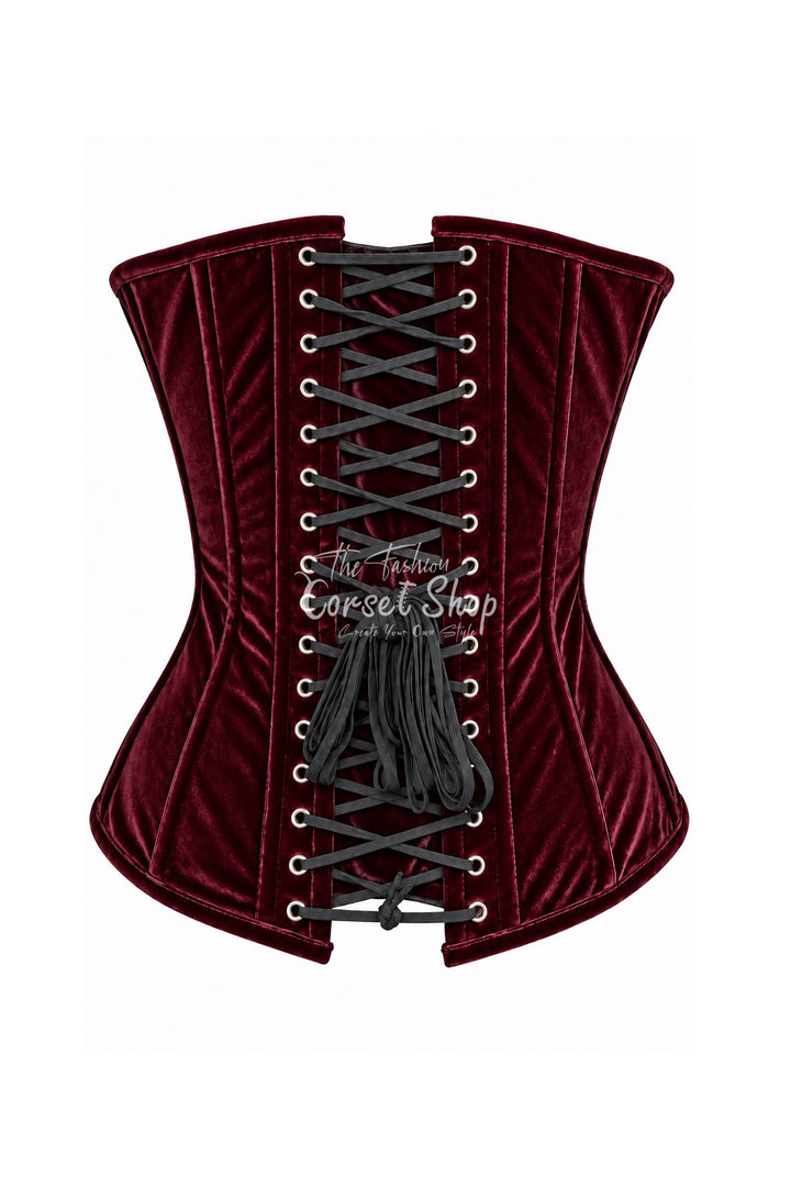 Snizder Velvet Overbust Corset