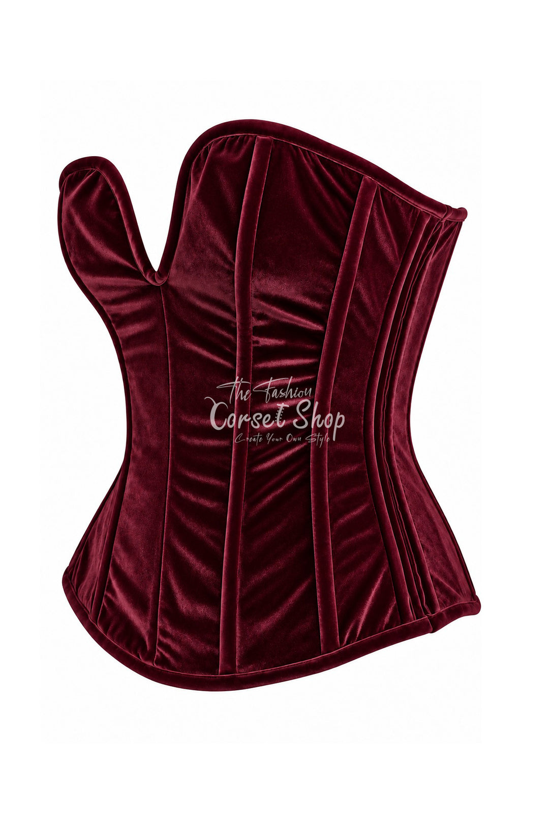Snizder Velvet Overbust Corset