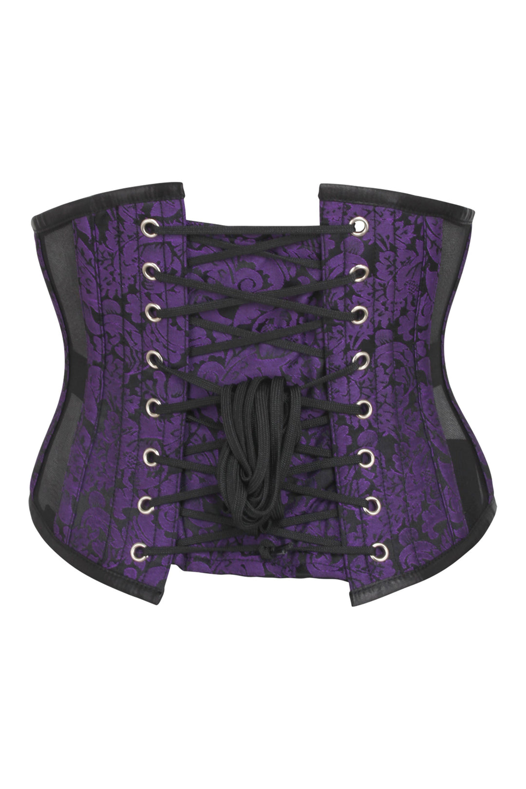 Jenez Brocade & Mesh Underbust Corset