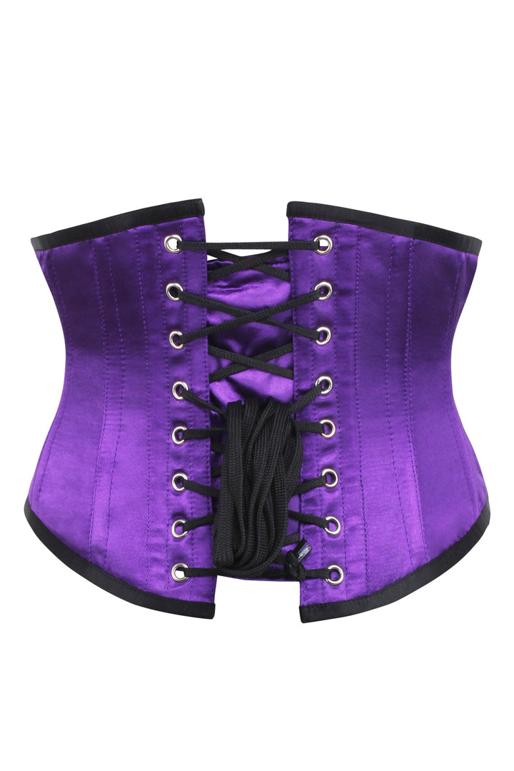 Jarry Red Satin Underbust Corset