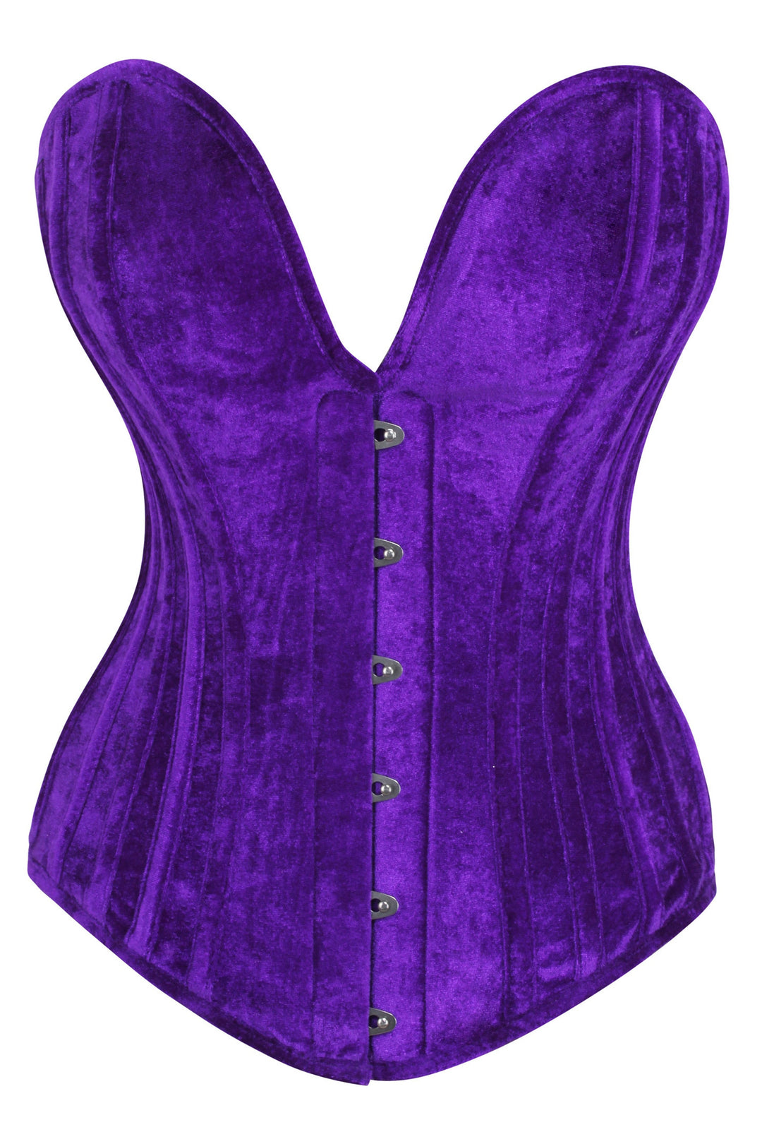 Novah Green Velvet Overbust Corset