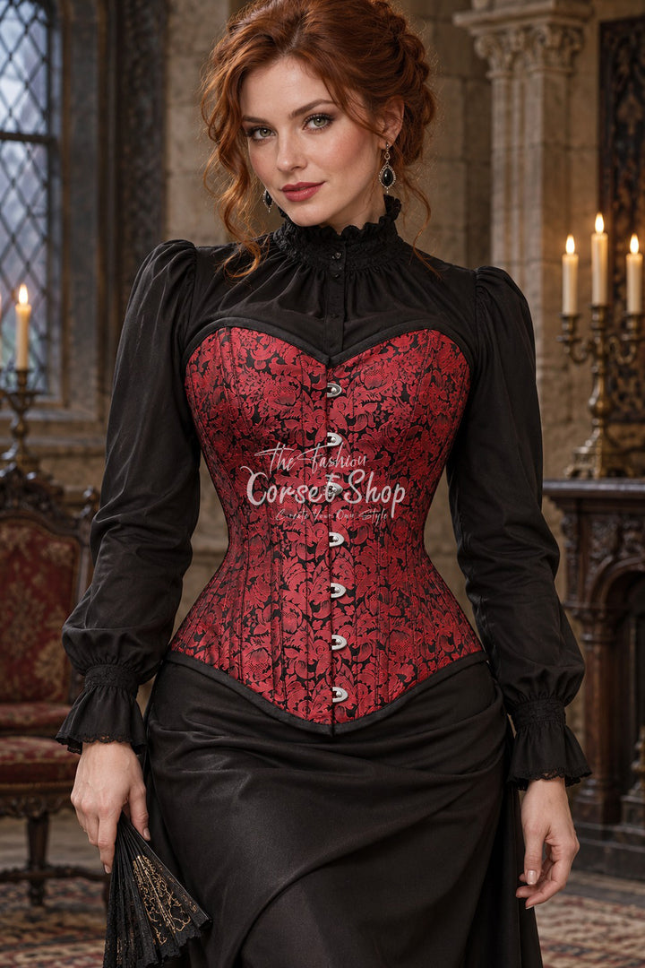Sutherland Brocade Overbust Corset