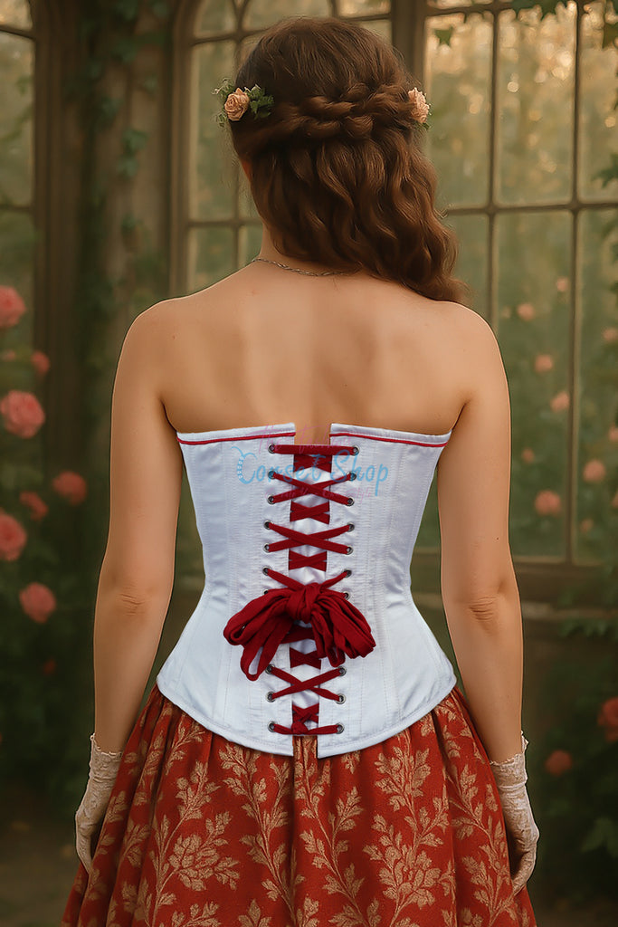 Ewan Satin Overbust Corset