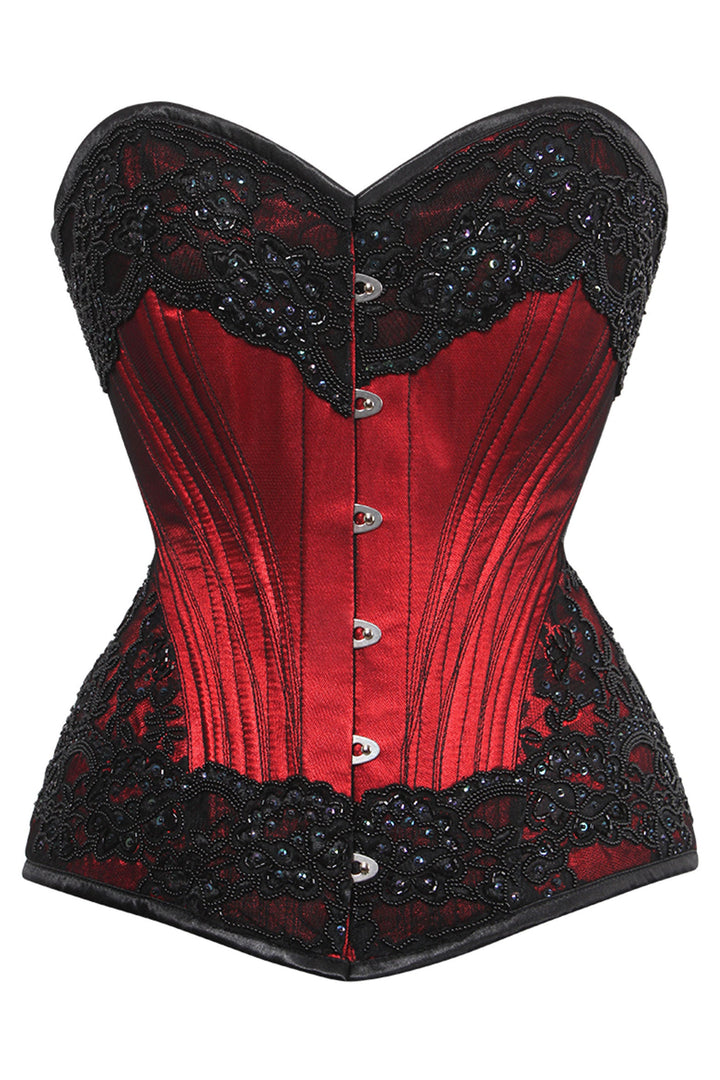 Murv Red & Black Couture Corset