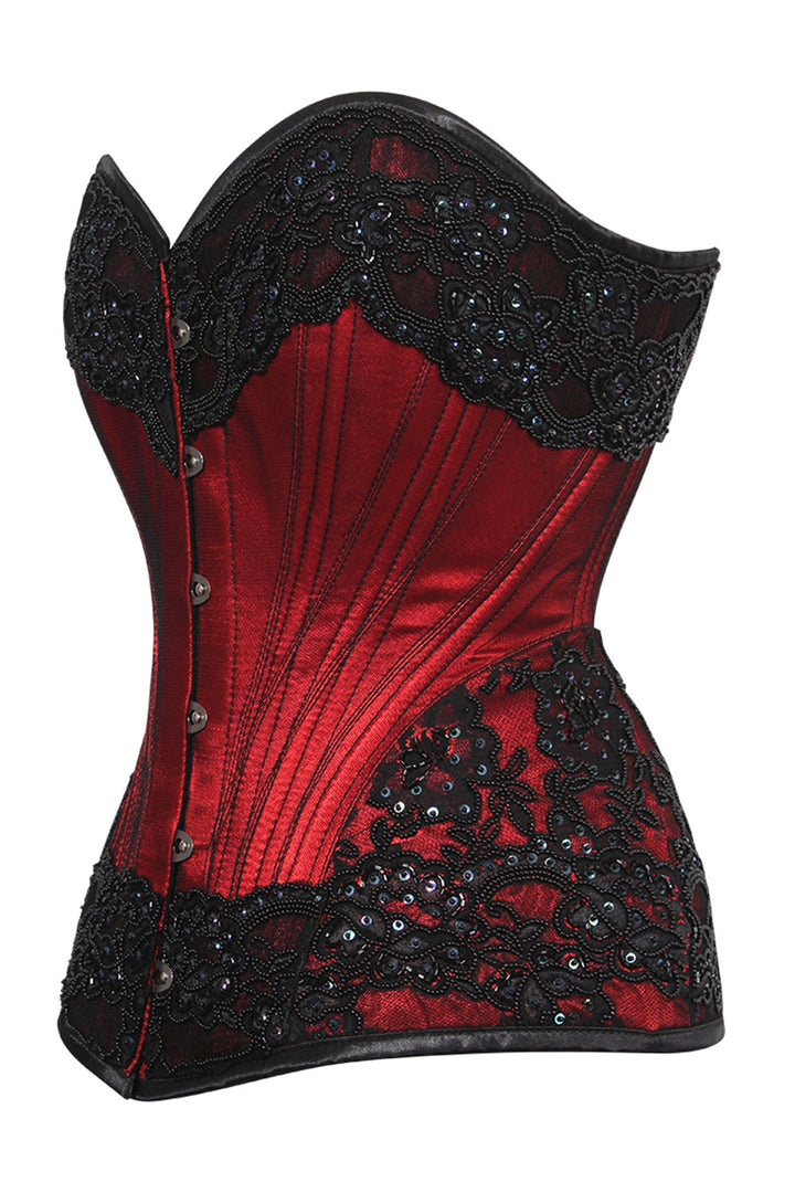 Murv Red & Black Couture Corset