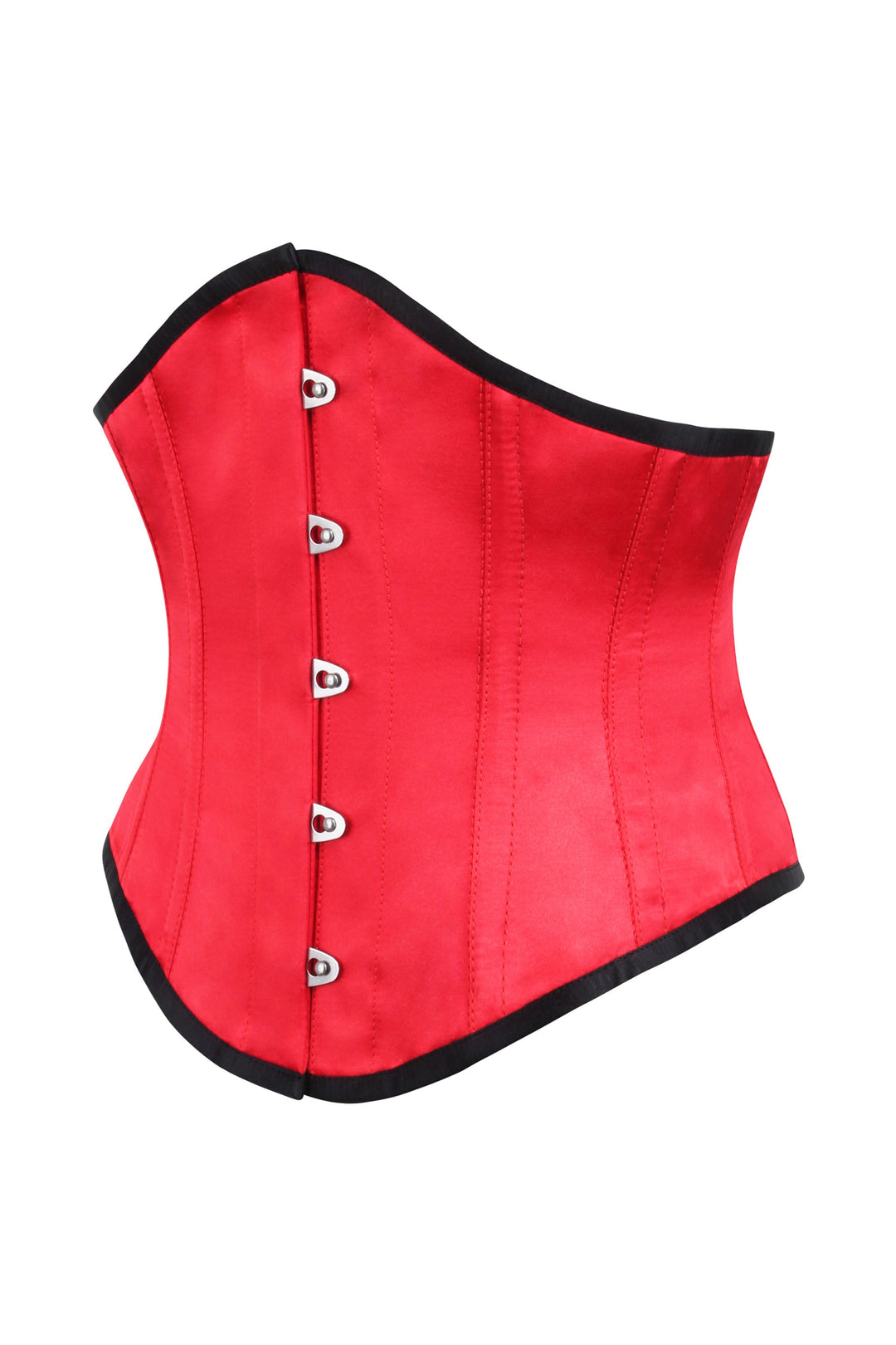 Jarry Red Satin Underbust Corset