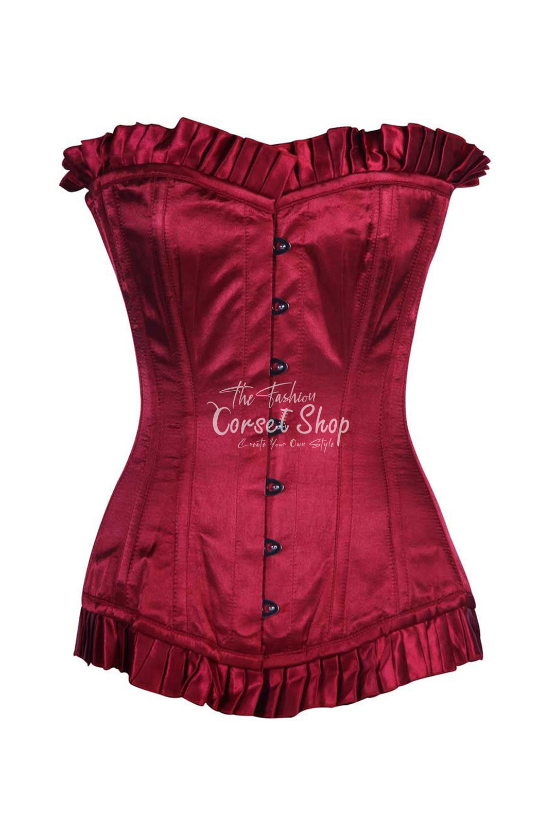 Thena Satin Overbust Corset