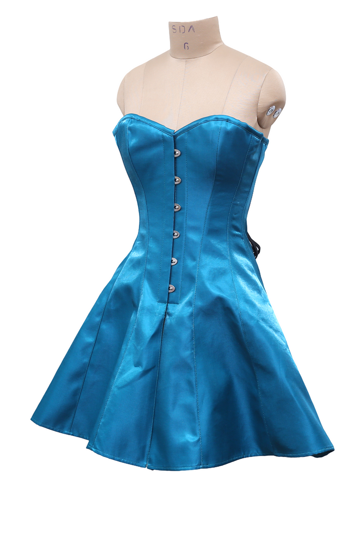 Turquoise Satin