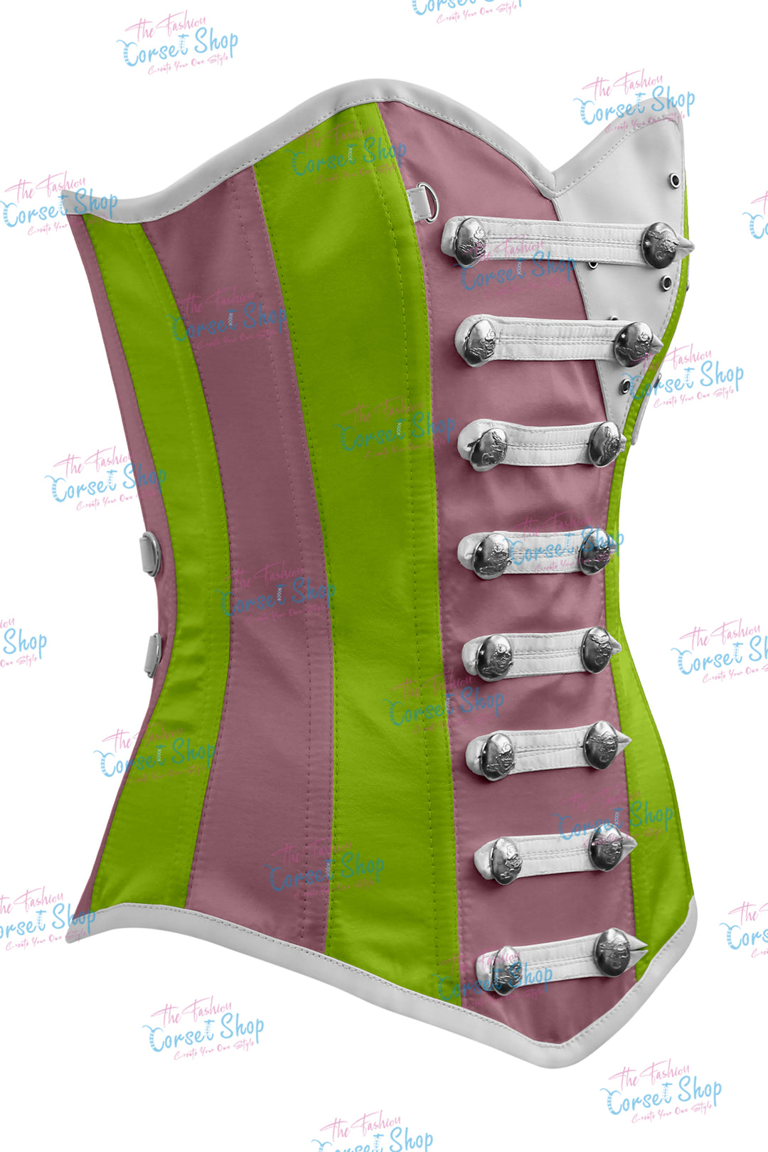 Jessie Satin Overbust Corset